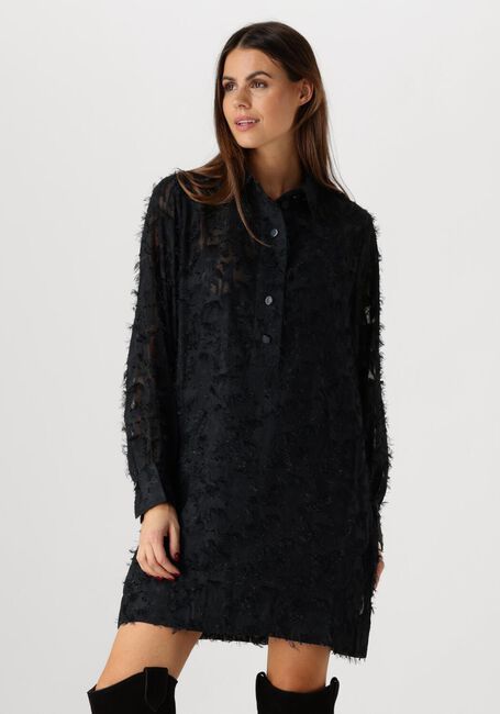 Grijze SECOND FEMALE Mini jurk CAREY TUNIC DRESS - large