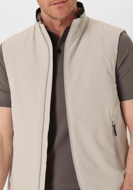 Beige WOOLRICH Bodywarmer SAILING 2 LAYERS VEST - large