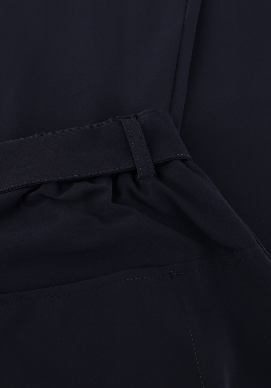 Donkerblauwe PENN & INK Wijde broek BOWIE - large