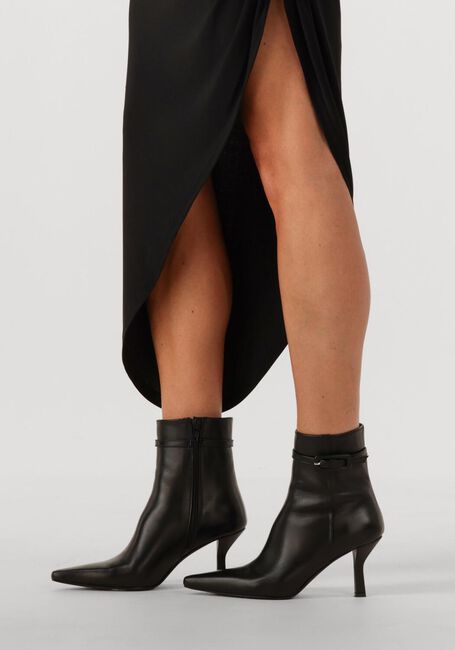 Zwarte STEFANO LAURAN Enkellaarsjes PENNY2 - large