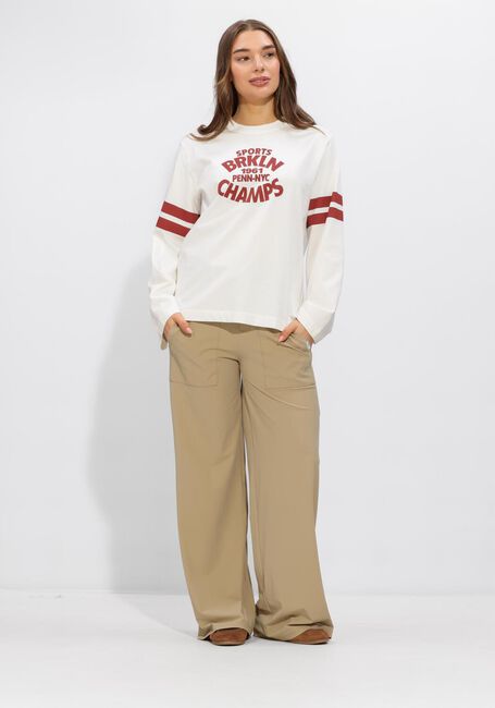 Ecru PENN & INK Trui LONGSLEEVE PRINT - large