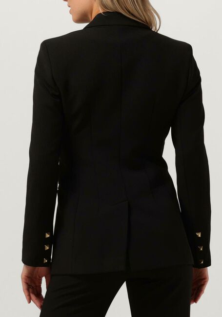 Zwarte ACCESS Blazer DOUBLE-BREASTED BLAZER WITH STUD - large