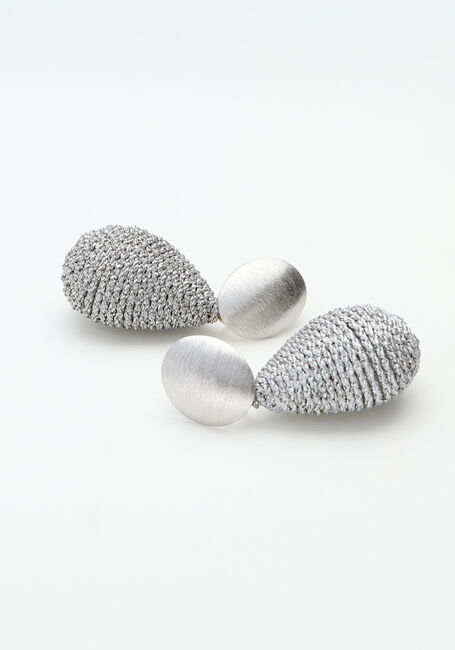 Blauwe LOTT. GIOIELLI Oorbellen CE SI THREATED TEARDROP L - large