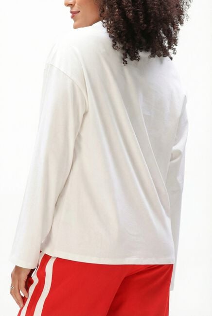 Witte ALIX THE LABEL Tops & T-shirts LADIES KNITTED THE LABEL LONGSLEEVE TOP - large