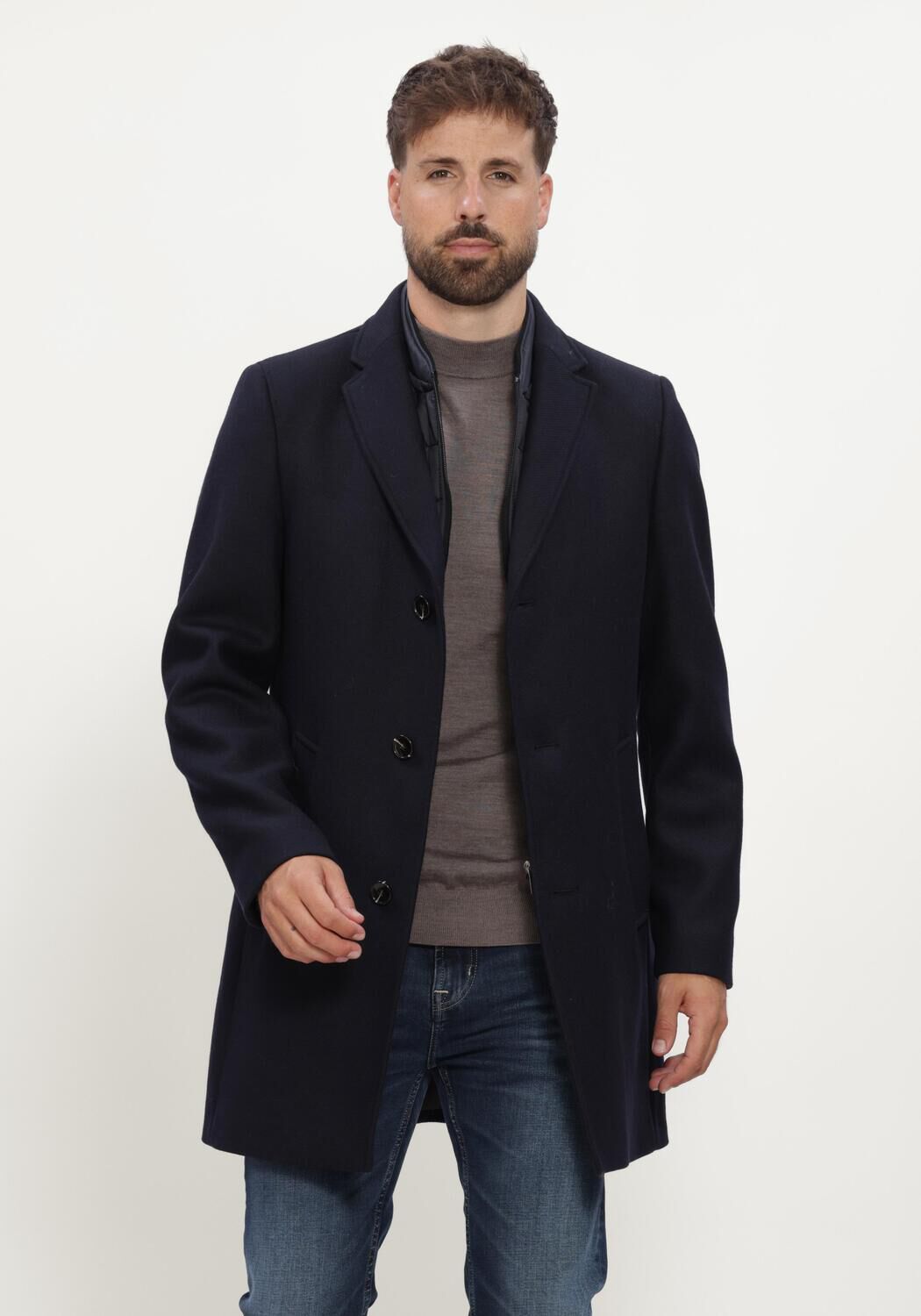 Stefano Lauran Stefano Lauran Mantel Heren Sl-casper