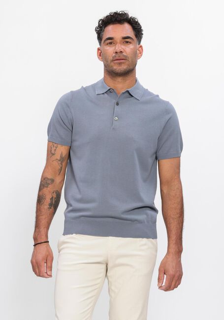Blauwe PROFUOMO Polo POLO SS LUXURY BASIC - large
