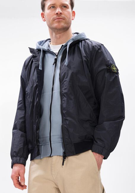 Donkerblauwe STONE ISLAND Gewatteerde jas JACKET S0A23 - large