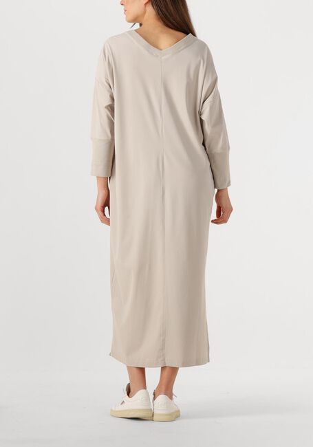 Beige PENN & INK Midi jurk DRESS V - large