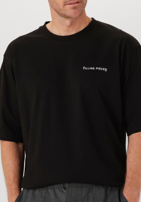 Zwarte FILLING PIECES T-shirt T-SHIRT BOXY - large