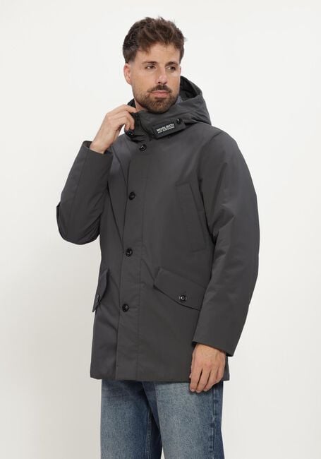 Donkergrijze WOOLRICH Parka's STRETCH PARKA - large