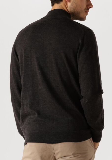 Bruine PROFUOMO Trui PULLOVER MOCK - large