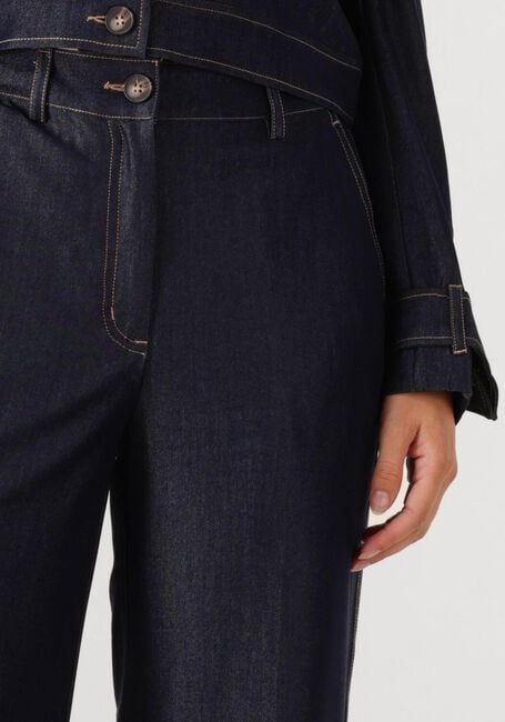 Donkerblauwe CO'COUTURE Pantalon TERRY DENIM LONG PANT - large