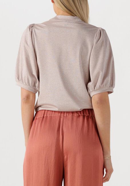 Metallic SUMMUM Top SHORT SLEEVE TOP SOFT LUREX JERSEY - large