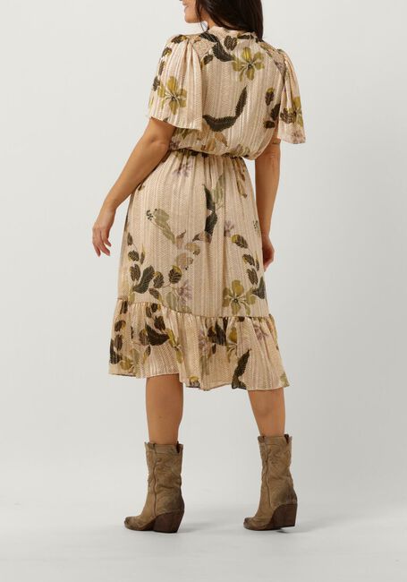 Gebroken wit SECOND FEMALE Midi jurk BREZZA DRESS - large