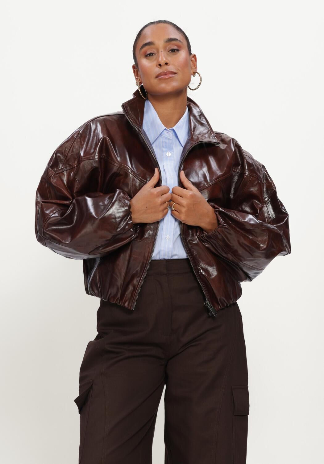 Copenhagen Muse Copenhagen Muse Leren Jas Dames Cmkrista-jacket