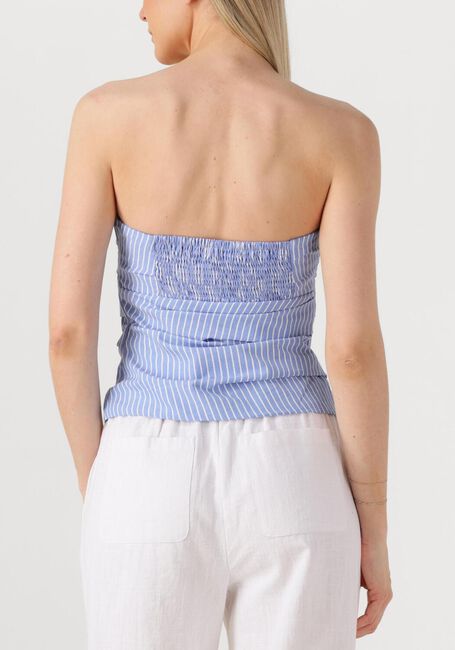 Lichtblauwe CO'COUTURE Top TEACC STRIPE TUBE TOP - large