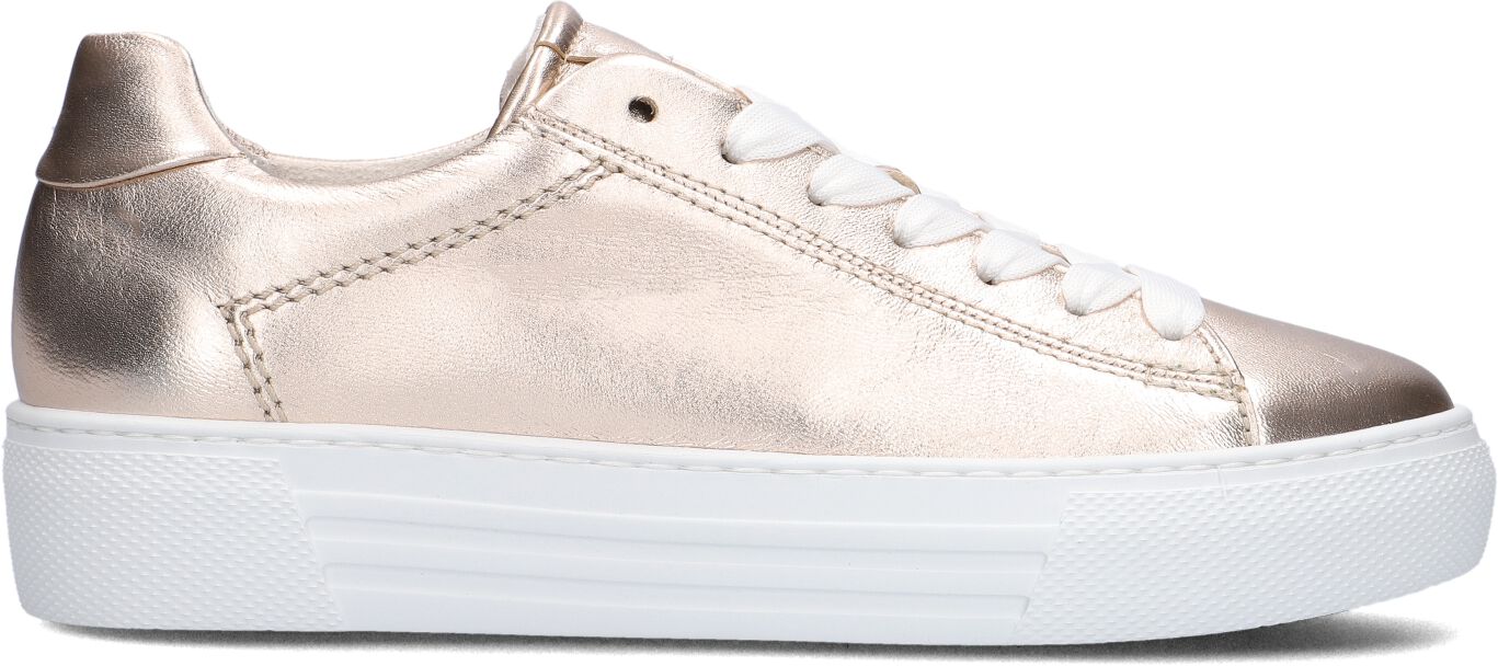 Gabor Lage Sneakers Dames 460.1, Maat: 37, Kleur: Beige