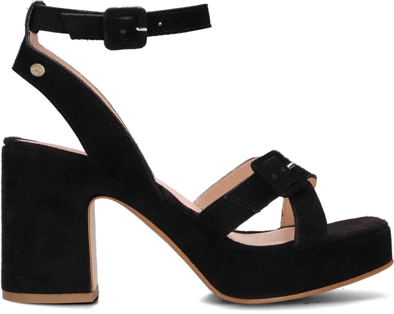 Fred de la Bretoniere Sandalen
Dames 163010180, Maat: 40, Materiaal: Suède, Kleur: Zwart