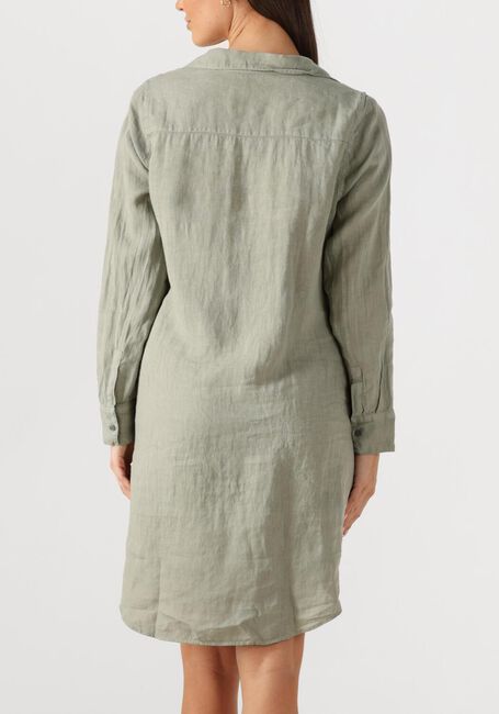 Groene MOS MOSH Mini jurk MMRIELLE LINEN DRESS - large