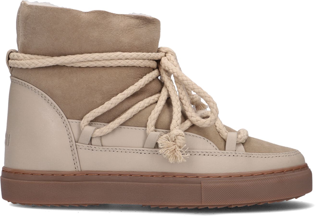 Inuikii Vachtlaarzen Dames Classic, Maat: 38, Materiaal: Suède, Kleur: Beige