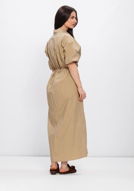 Bruine SECOND FEMALE Midi jurk RHYE DRESS - large