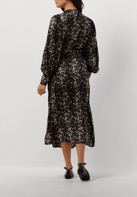 Bruine CO'COUTURE Midi jurk LEO LEO WRAP DRESS - large
