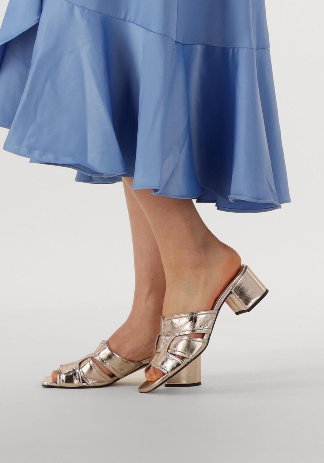 Gouden NOTRE-V Sandalen met hak 42252/G - large