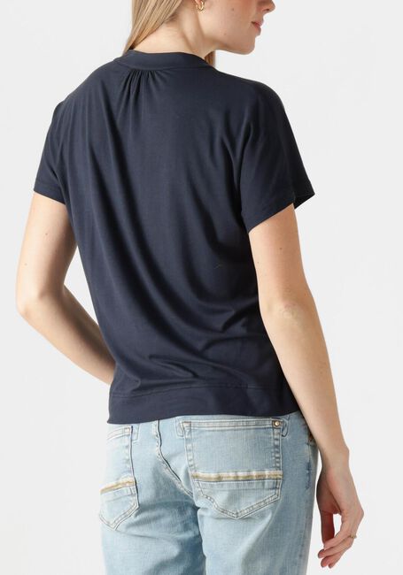 Donkerblauwe MOS MOSH Top SHIRA TEE - large