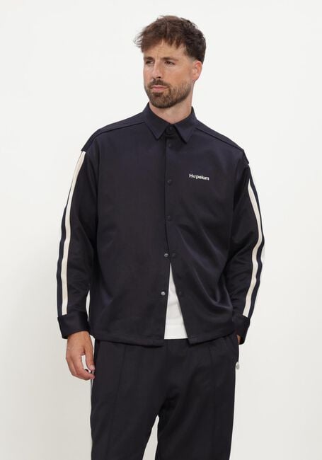 Donkerblauwe HOPEIUM Vest TRACK SHIRT NIGHT - large