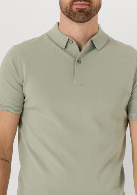 Groene GENTI T-shirt POLO BUTTON SS K2046-1260 - large