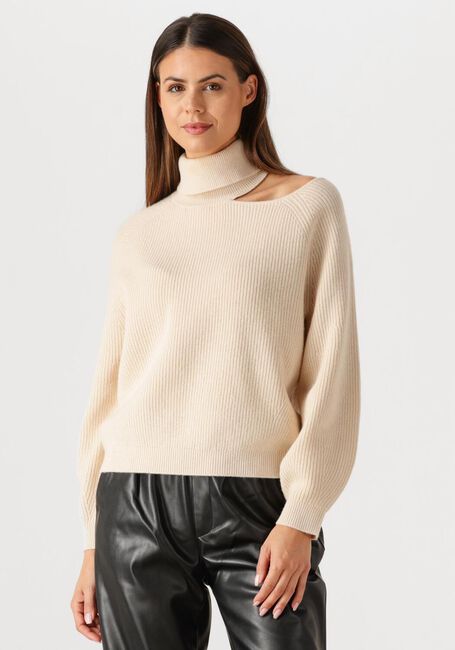 Creme DANTE6 Trui MARENNA SYMMETRICAL SWEATER - large