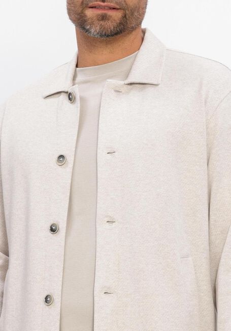 Beige GENTILUOMO Overshirts NAVIGLI SHIRT JACKET - large