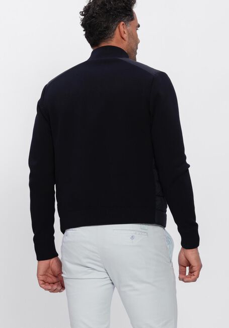 Donkerblauwe MOORER Gewatteerde jas DUNCAN-S3Z - large