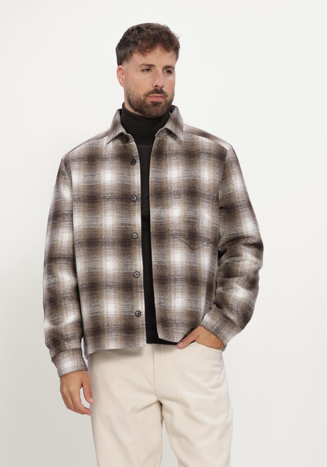 Bruine DRYKORN Overshirts DIEGGO_P - large