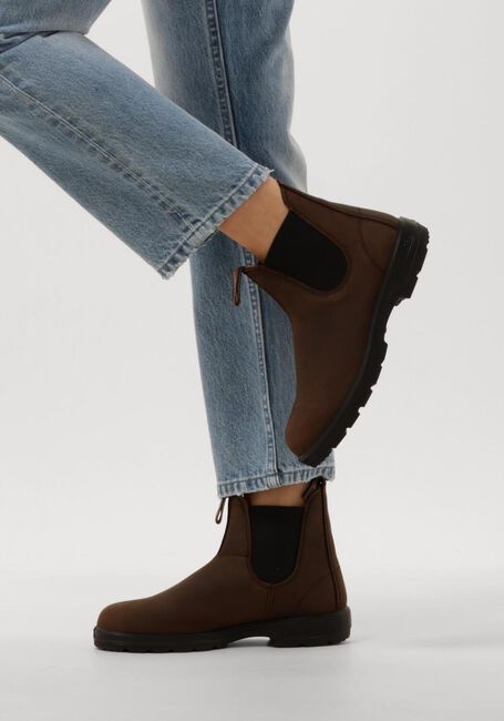 Bruine BLUNDSTONE Chelsea boots CLASSICS DAMES - large