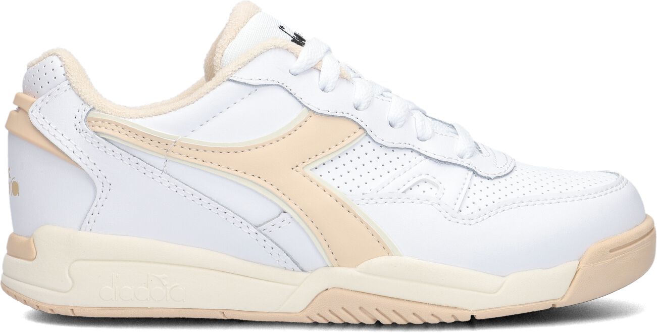 Diadora Lage Sneakers Dames Winner, Maat: 40, Materiaal: Leer, Kleur: Wit