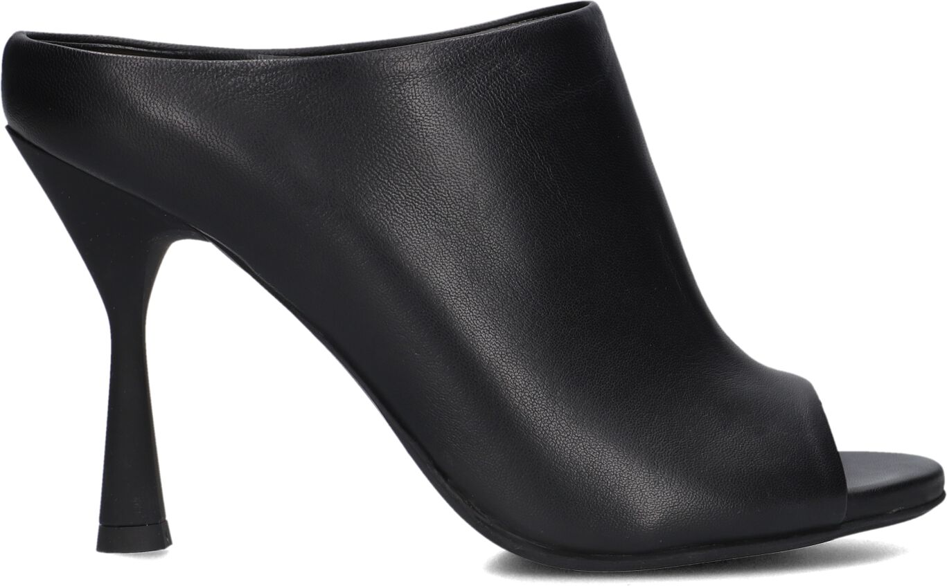 Attilio Giusti Leombruni Muiltjes Dames D669002, Maat: 36, Materiaal: Leer, Kleur: Zwart