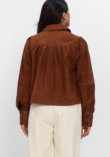 Bruine DANTE6 Jack MICAIAH CROPPED SUEDE JACKET - large
