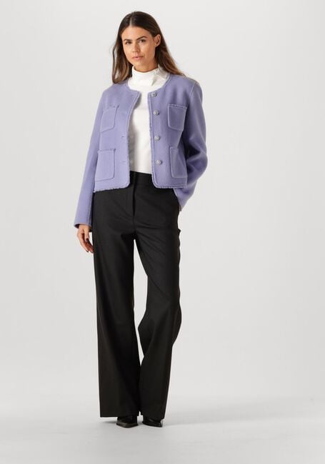 Zwarte CAMBIO Wijde broek AMELIE - large