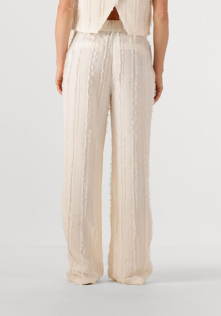 Gebroken wit DANTE6 Wijde broek JULES FIL COUPE PANTS - large
