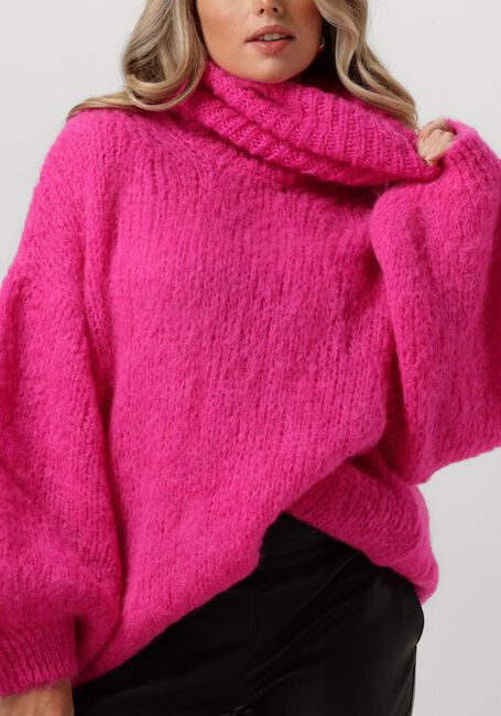 Roze AMERICAN DREAMS Coltrui PEPPER ROLL NECK ALPACA PULLOVER - large
