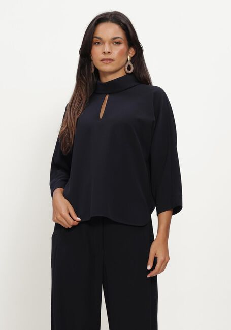 Donkerblauwe LUISA CERANO Blouses KURZARM-BLUSENTOP - large