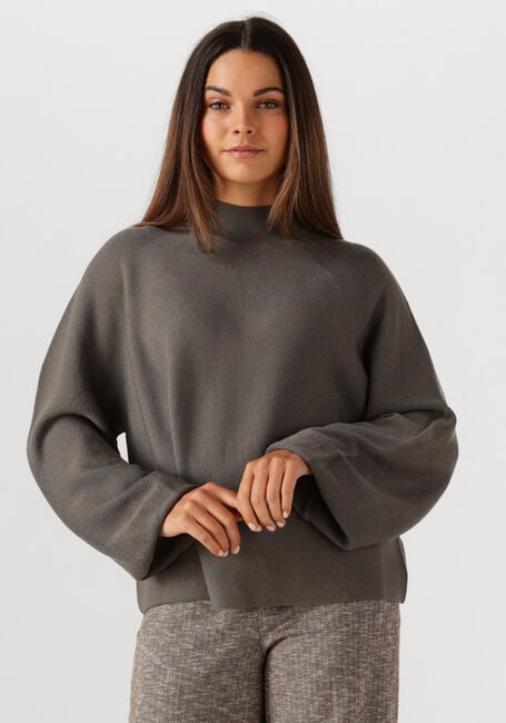 Donkergrijze DRYKORN Trui KIMONI - large