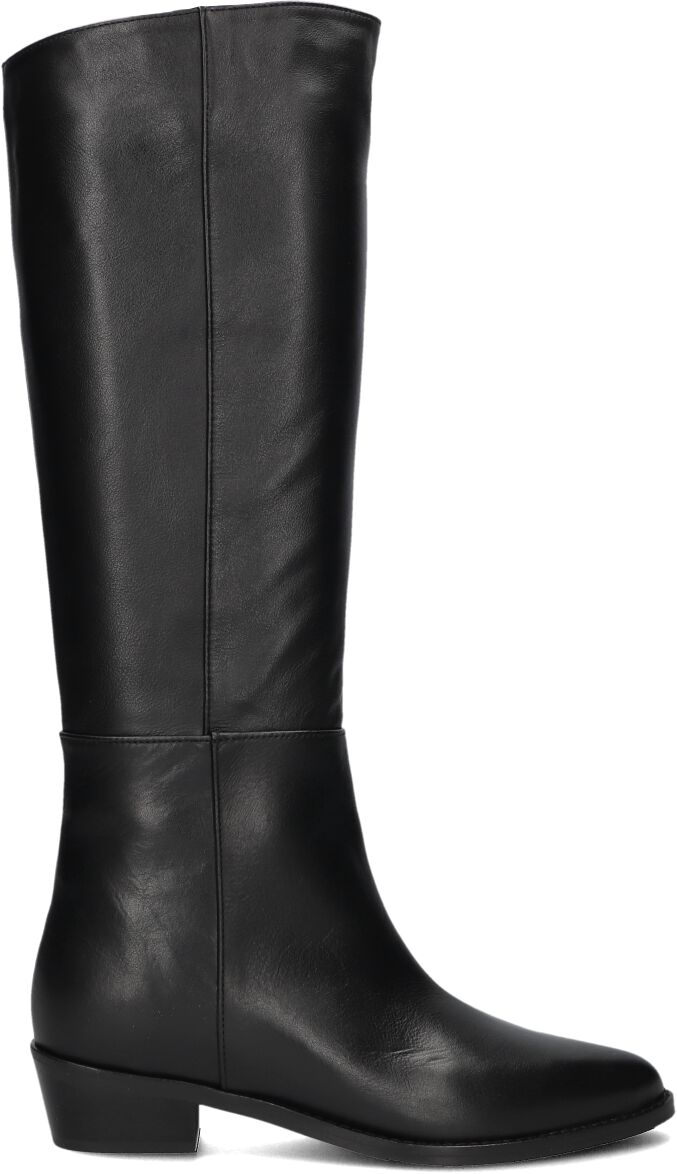 Lina Locchi Hoge Laarzen Dames 394492, Maat: 36, Materiaal: Leer, Kleur: Zwart