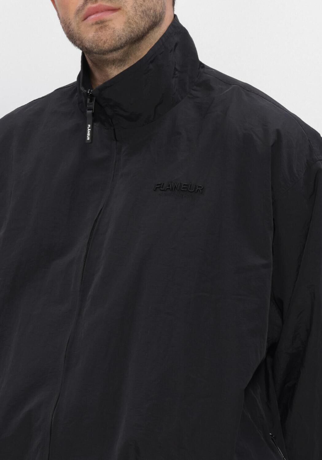 Zwarte FLANEUR Jack SOUND + DESIGN OVERSIZED JACKET - large