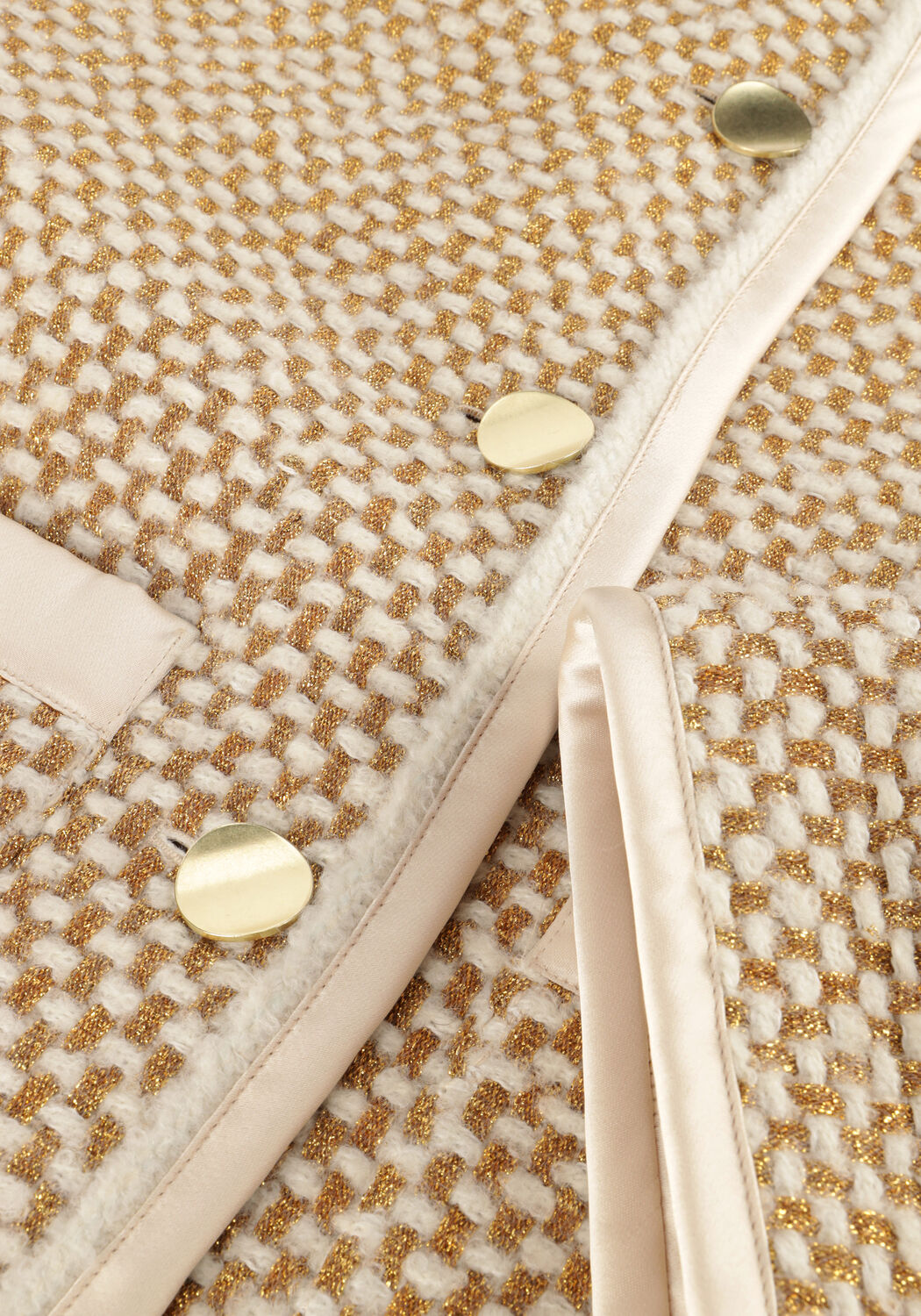 Zand FORTE FORTE Blazer NATTE' TWEED BLOUSON - large