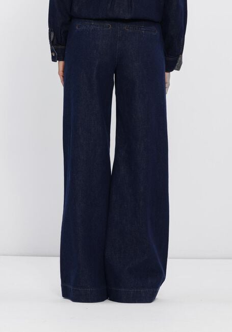 Donkerblauwe LUISA CERANO Flared jeans WIDE LEG CHINO - large