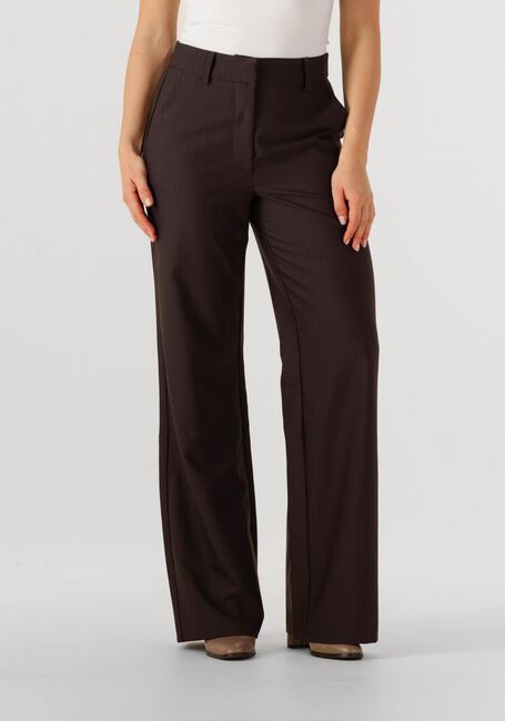 Bruine CO'COUTURE Wijde broek ZELLACC WIDE LL PANT - large