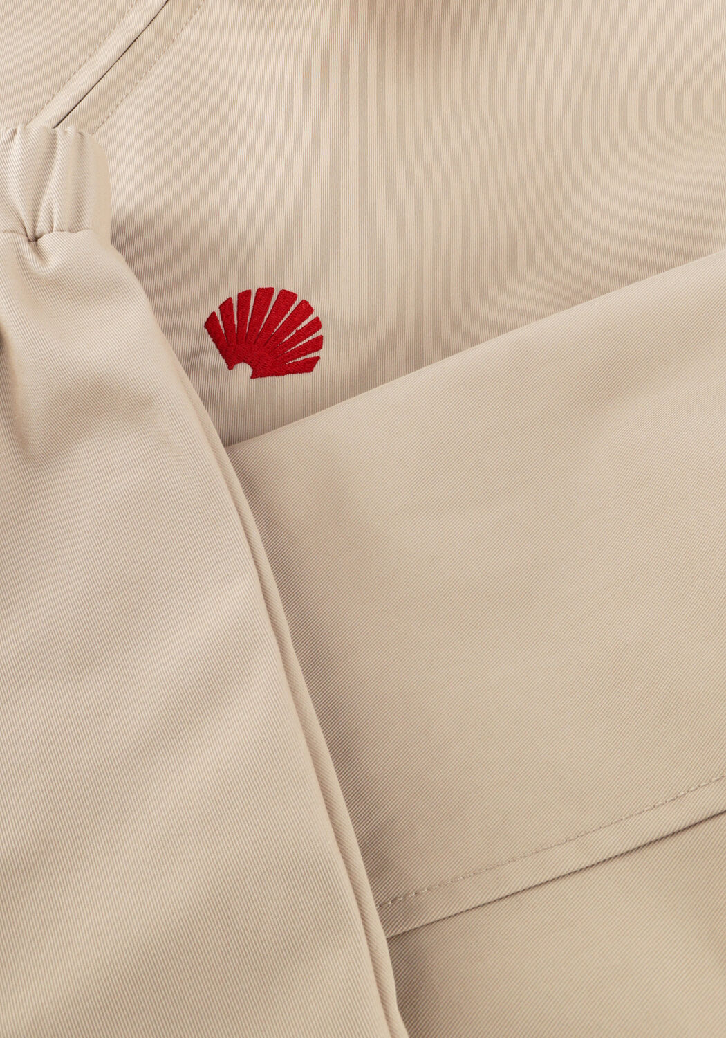 Beige NEW AMSTERDAM SURF ASSOCIATION Jack COACH JACKET - large