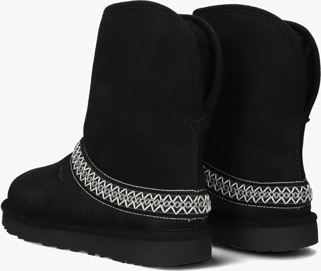Zwarte UGG Vachtlaarzen CLASSIC SHORT CRESCENT Zwarte UGG Vachtlaarzen CLASSIC SHORT CRESCENT - large
